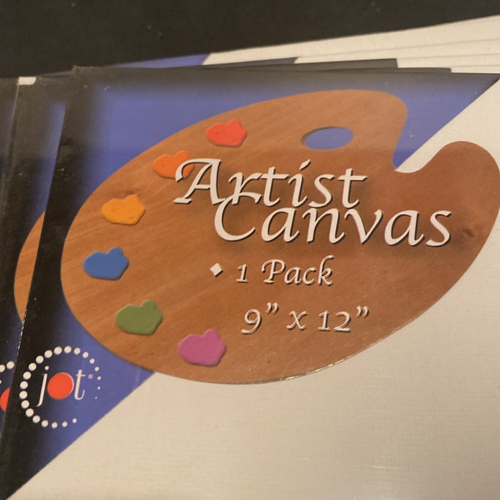 NWT Set of 8 Artist Canvas 9”x12”